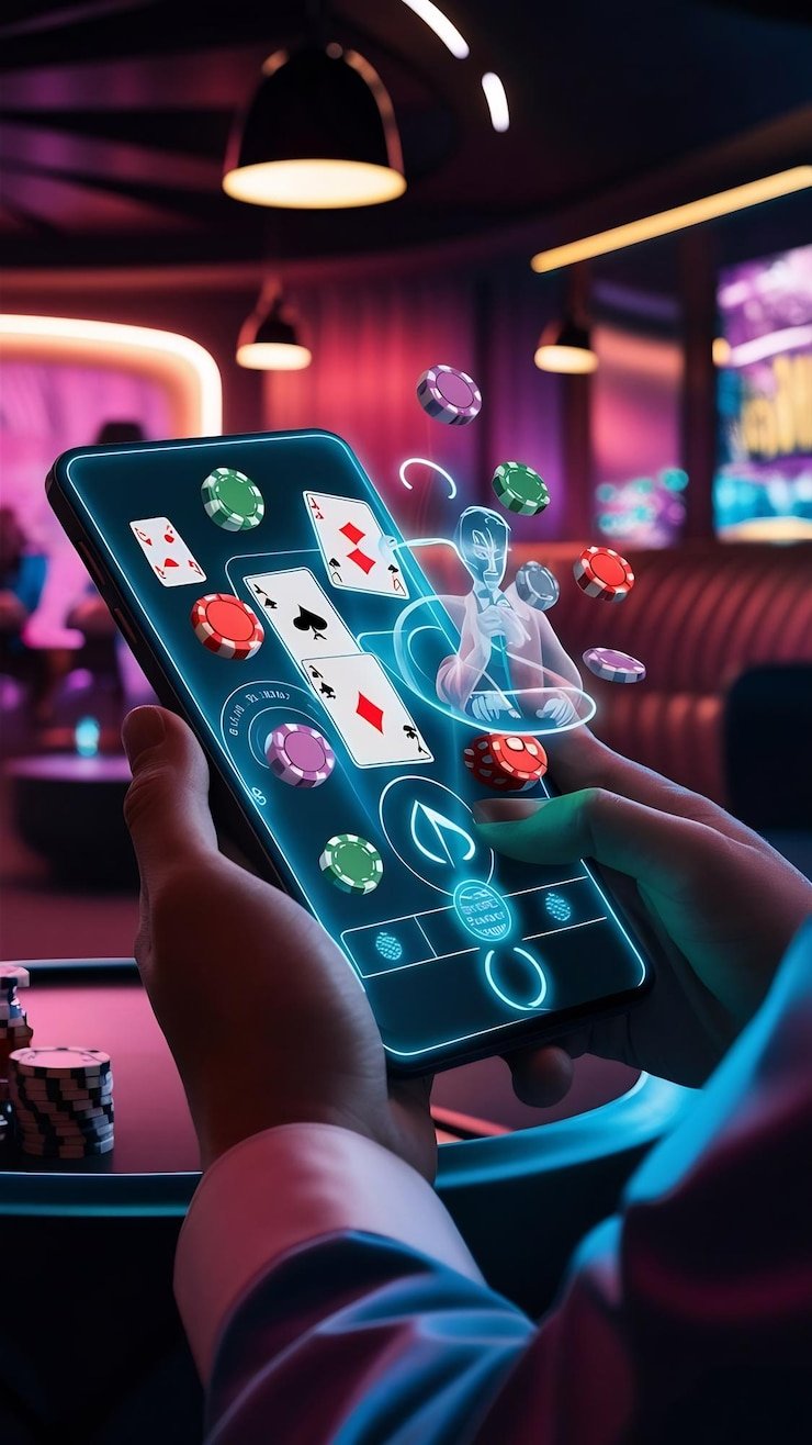 Ilustrasi simbol permainan bertanggung jawab dan pengelolaan anggaran dalam promosi miles4d
